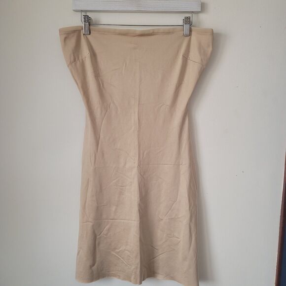 Red Hot by Spanx Sleek Slimmers Strapless Full Slip   XL - Picture 2 of 8